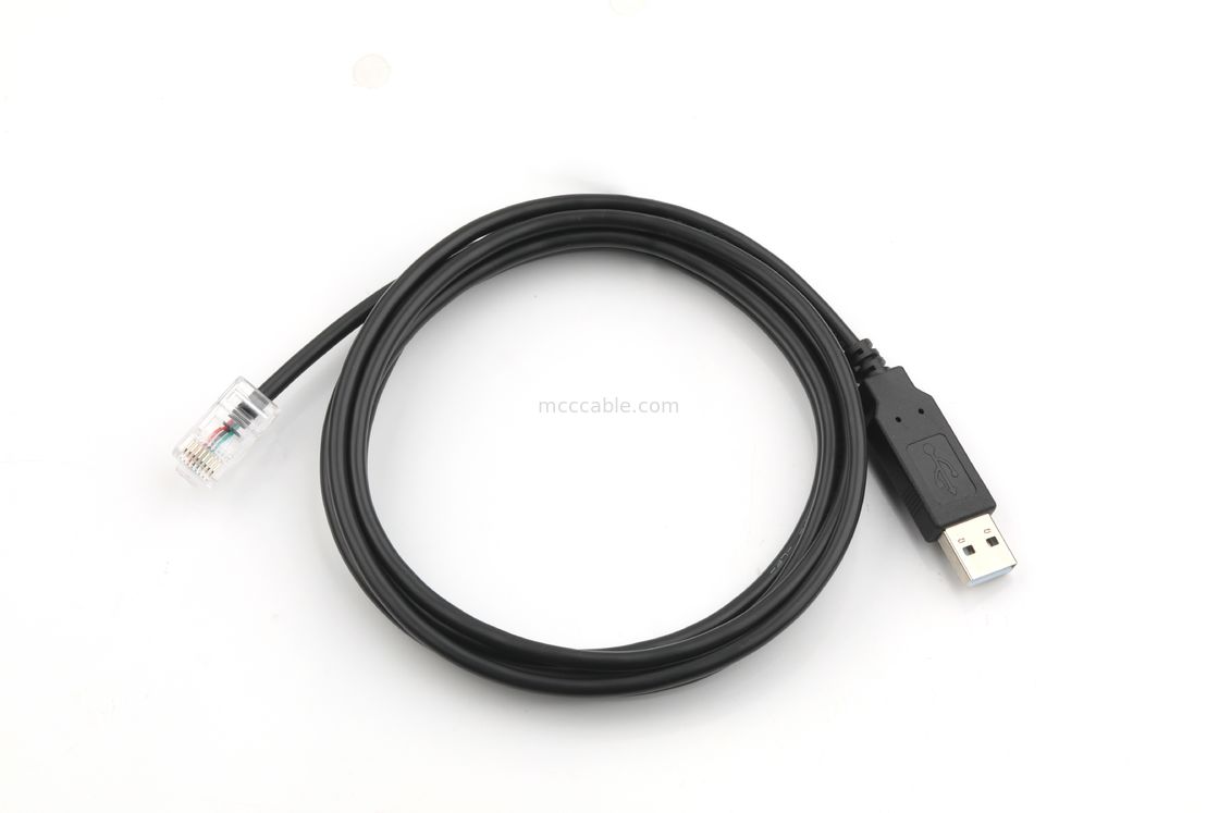 FT234X 5V PCBA USB-A προς RJ45 Serial Cable 8p8c συμβατό με γραμμή επικοινωνίας RS232