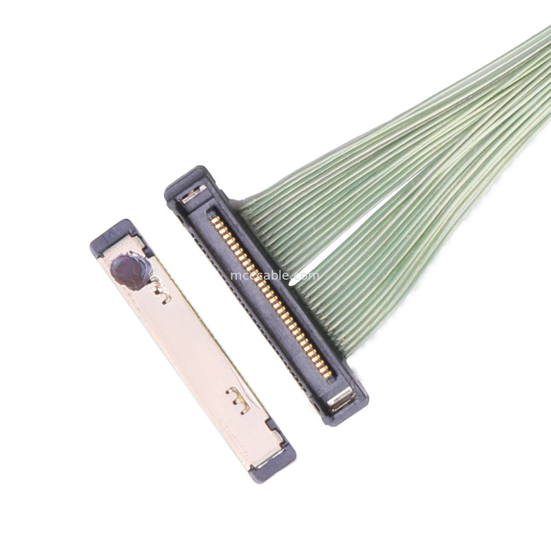 35P Micro Coaxial Cable 20380-035t-06 Lvds Connector 0.4mm Στροφή δεξιάς γωνίας