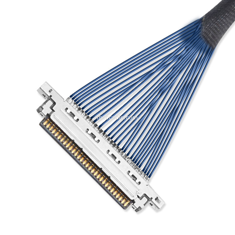 Προσαρμοσμένο μήκος LVDS Micro Coaxial Cable 0.4mm 20453z-030 SD έως 20347 με μηχανική κλειδαριά
