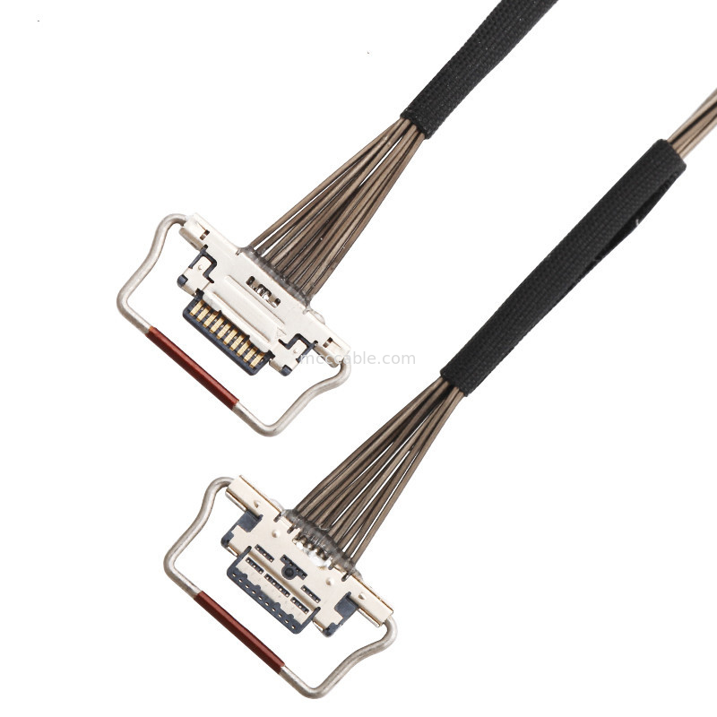 10 ομοαξονικό καλώδιο 0.4mm πίσσα 20633-310T-01S Lvds μικροϋπολογιστών καρφιτσών για τη θερμική κάμερα