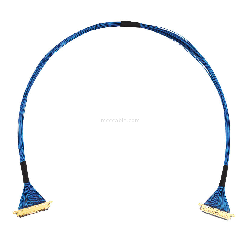 Μικρο-Κοασιαλ 20453-230T-03 έως 20453-230T-03 Lvds Edp Συγκρότημα καλωδίων 0,5mm Στροφή