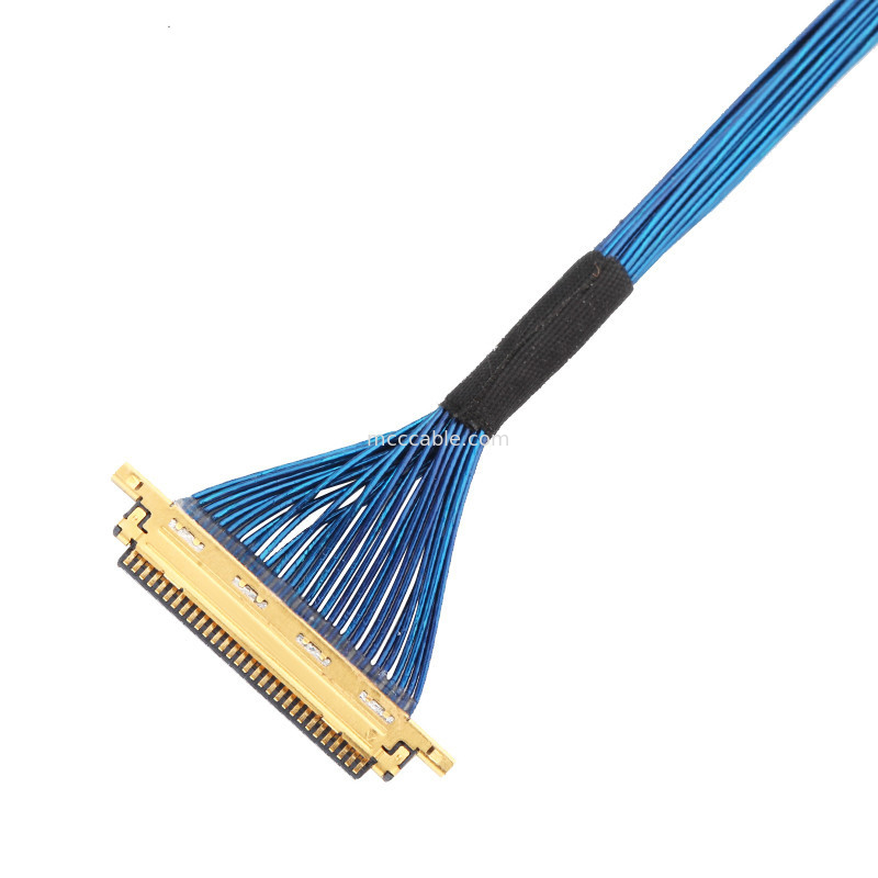 Μικρο-Κοασιαλ 20453-230T-03 έως 20453-230T-03 Lvds Edp Συγκρότημα καλωδίων 0,5mm Στροφή