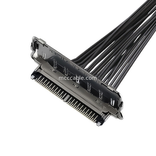 lvds οι τύποι 40 συνδετήρων καρφώνουν lvds το συνδετήρα 20977-040T 040E 01 οριζόντιος μικροϋπολογιστής-ομοαξονικός συνδετήρας τύπων ζευγαρώματος
