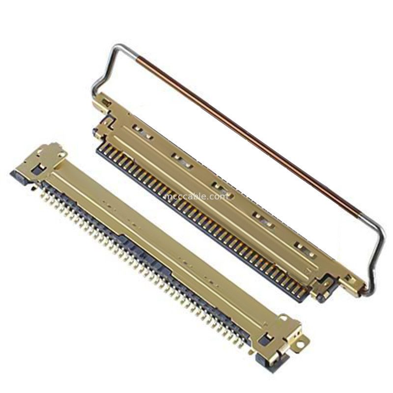 20453 20454 20455-240T A40E-76 2574 2576-0402 Κοαξιακό καλώδιο 0,4 mm κλίση Οριζόντιος τύπος ζευγαρώματος μικρο-κοαξία
