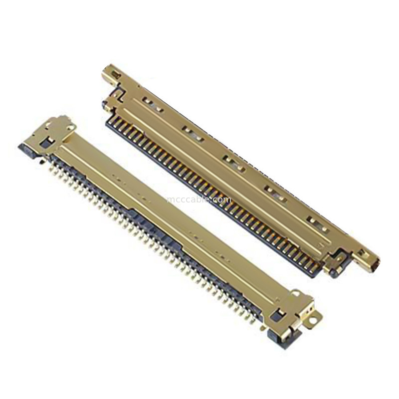 20453 20454 20455-240T A40E-76 2574 2576-0402 Κοαξιακό καλώδιο 0,4 mm κλίση Οριζόντιος τύπος ζευγαρώματος μικρο-κοαξία