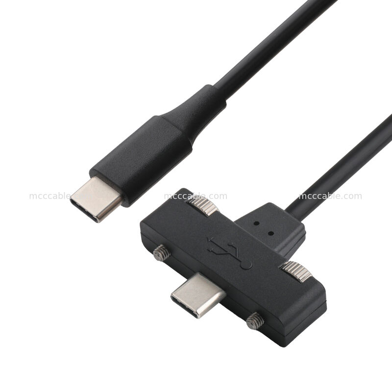 Καλώδιο USB C σε USB C, Μεταφορά υψηλής ταχύτητας 40Gbps, 100W PD φόρτιση, προστατευμένη
