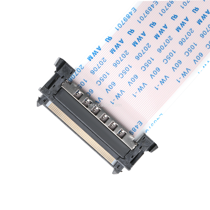 Καλώδιο FFC 51-Pin RE51, βήμα 0.5mm, UL489701, Θωράκιση EMI, Ρυθμός δεδομένων 2Gbps