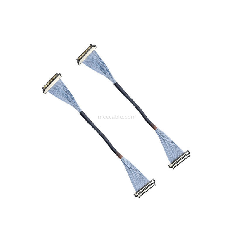 0.4mm USL20-30SS-020B Micro Coaxial Cable ZIF - Ανθεκτικός σε δονήσεις για μονάδες αυτοματοποιημένης κάμερας DMS/OMS