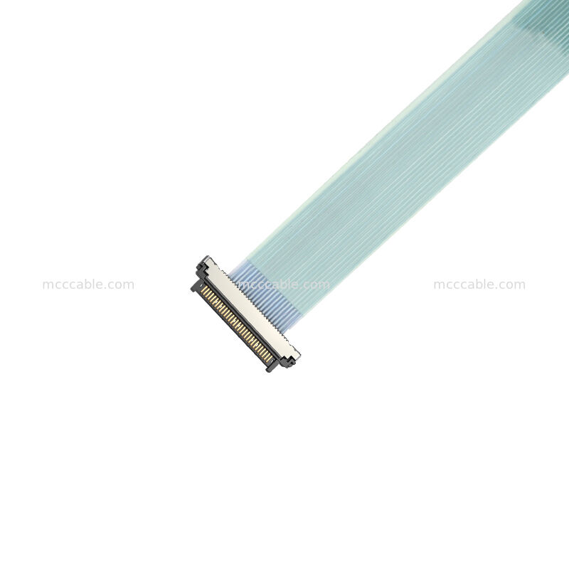 Αδιάβροχο 0,4 mm USL20-30SS-016CH Micro Coax Cable Assembly Ιδανικό για τις κάμερες επιθεώρησης ορυχείων και πετρελαϊκών σταθμών