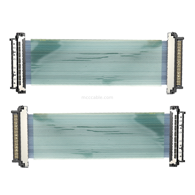 0.4mm USL20-30SS-050BH Συγκρότημα καλωδίων μικροεξαγωγικών καλωδίων με προστασία EMI για ρομπότ επιθεώρησης πυρηνικών εγκαταστάσεων