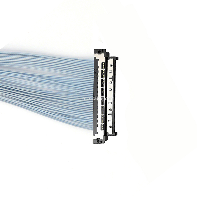 0.4mm Fine Pitch USL20-30SS-013B Micro Coaxial Cable Απαραίτητο για τα 360° Πανοραμικά Συστήματα Βίντεο
