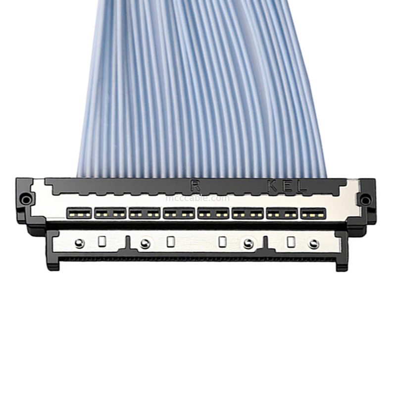 USL20-30SS-015C 0.4mm Micro Coaxial Cable Υψηλής συχνότητας ακεραιότητα σήματος για κάμερες 5G