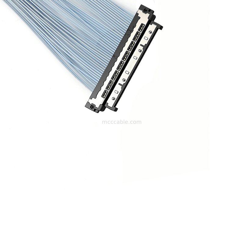 0.4mm Ultra-HD Μεταφορά βίντεο USL20-30SS-016B Micro Coaxial Cable Υποστηρίζει συστήματα κάμερας 4K@60fps