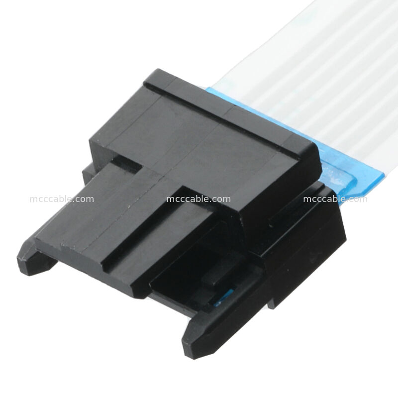 1.0mm Pitch FFC Cable Assembly - 8 Conductor -VW-1 Flame Retardant - 105°C Rated