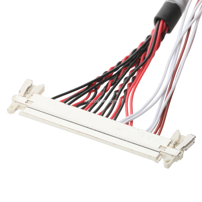 1Συγκρότημα καλωδίων LVDS από 0,0 mm έως 1,25 mm - UL1571 28AWG σύνδεση οθόνης LCD