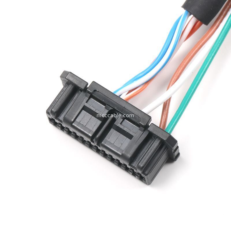 Custom Samtec ACRK-12 Circular to Molex Micro-Lock 26-Pin Cable Assembly | CAT6A