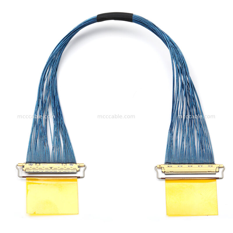 Συγκρότημα μικροεξαγωγικού καλωδίου με συνδετήρα 20453-040T-01   Custom OEM High-Speed Interconnect