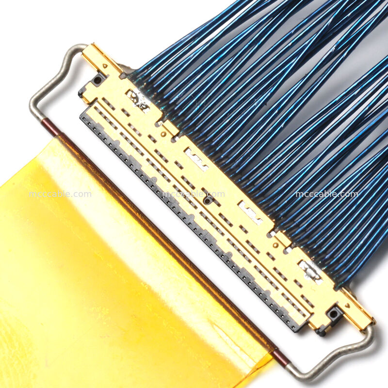 Συγκρότημα μικροεξαγωγικού καλωδίου με συνδετήρα 20453-040T-01   Custom OEM High-Speed Interconnect