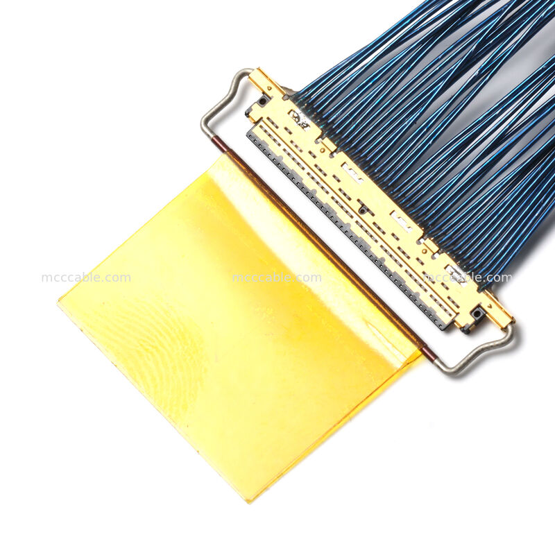 Συγκρότημα μικροεξαγωγικού καλωδίου με συνδετήρα 20453-040T-01   Custom OEM High-Speed Interconnect