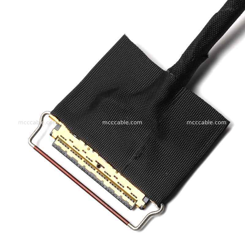 Προσαρμοσμένο 20453 50Pin έως 30Pin Micro Coax Display Cable Assembly για πλαίσια οδηγών LCD