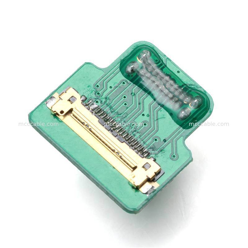 Προσαρμοσμένη συναρμολόγηση καλωδίου Micro HDMI σε Mini HDMI Micro Coax για ενσωματωμένα συστήματα οθόνης