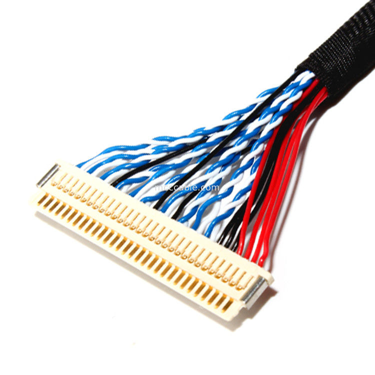 FI X30H Lvds 30 καρφίτσα 30 32 36 συνδετήρας AWG JAE για το συνδετήρα επίδειξης επιτροπής LCD lvds