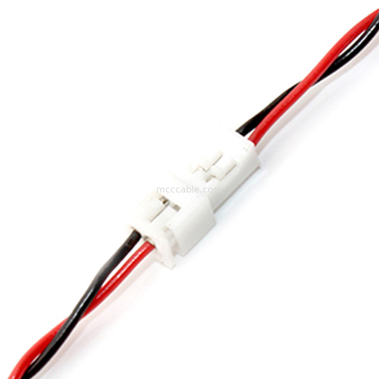 Λουρί 2pin JST PH2.0 καλωδίων συνήθειας για τον ηλεκτρικό συνδετήρα επίδειξης ποδηλάτων lvds