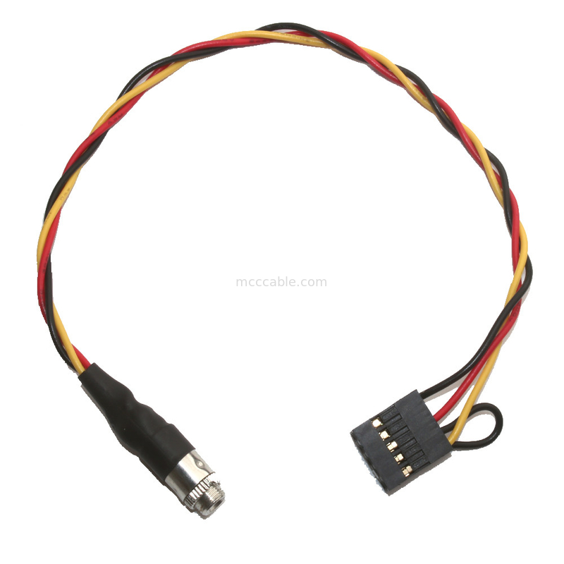 Το Molex 22 55 λουρί 2.54mm πίσσα 3.5mm καλωδίων 2101 συνήθειας επιτροπή τοποθετεί τον ακουστικό Jack
