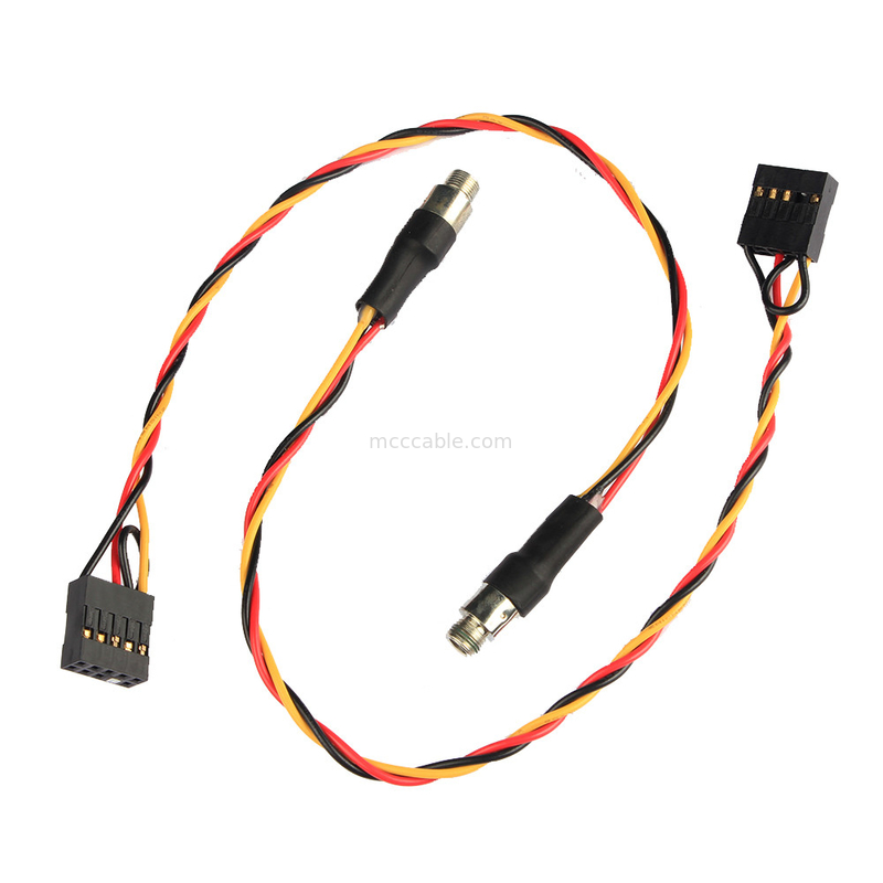Το Molex 22 55 λουρί 2.54mm πίσσα 3.5mm καλωδίων 2101 συνήθειας επιτροπή τοποθετεί τον ακουστικό Jack