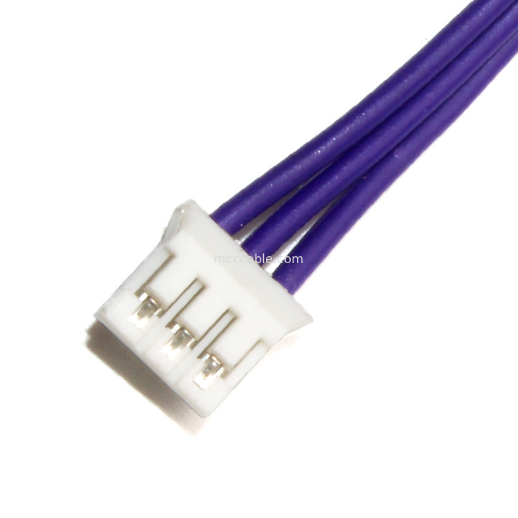 Λουρί 0.8mm καλωδίων συνήθειας JST 3pin καλώδιο πισσών για να επιβιβαστεί στο καλώδιο suhr-03v-s