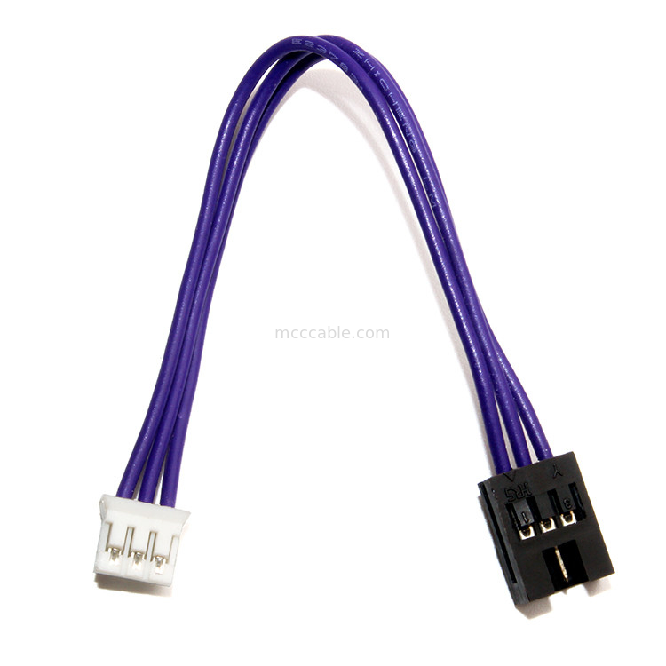 Λουρί 0.8mm καλωδίων συνήθειας JST 3pin καλώδιο πισσών για να επιβιβαστεί στο καλώδιο suhr-03v-s