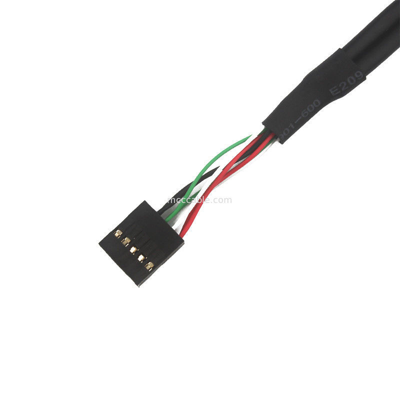 λουρί BB καλωδίων 2.54mm διπλό Usb σε Sbc 10 POS MOLEX 22552101 καλώδιο