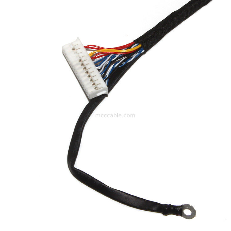 Προσαρμόστε το μήκος 2.0mm Pitch Lvds Cable Assembly 30 Pin  DF11-24DS-2C σε FI-X3OHL OEM/ODM