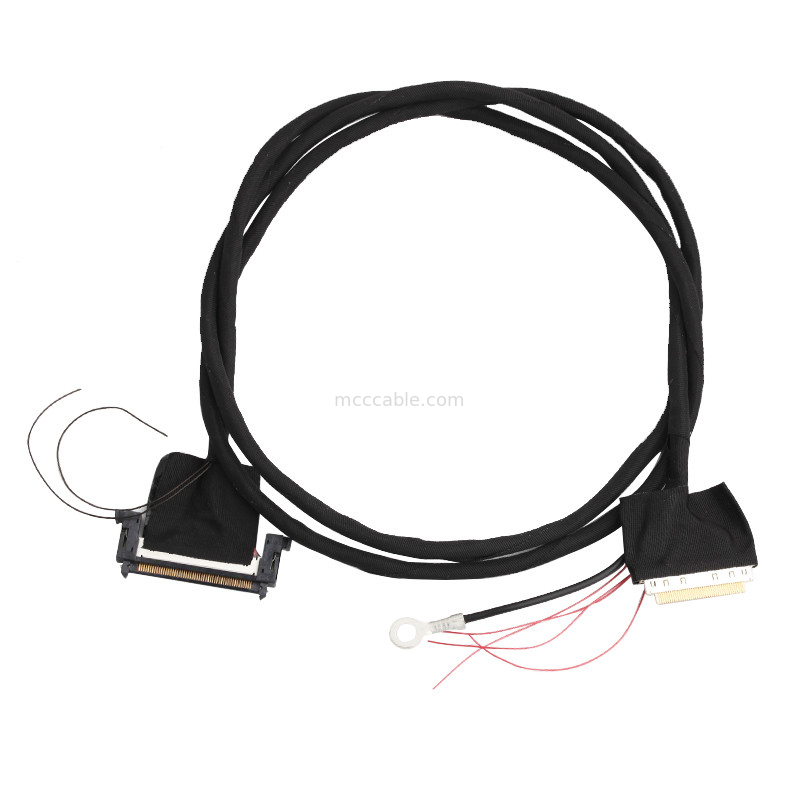 32AWG Συγκρότημα καλωδίων LVDS 40 Pin 88441-40 έως 50 Pin JAE F1-RE51HL