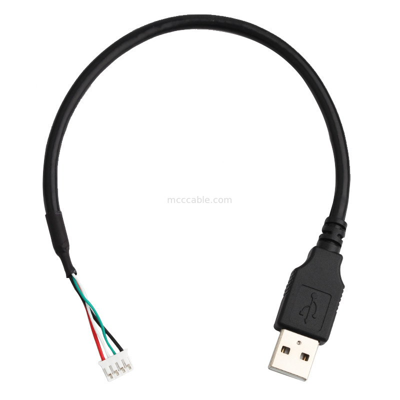 28AWG USB 2,0 σε JST sph-4 λουρί 9 καλωδίων συνήθειας συνδετήρας επίδειξης καρφιτσών lvds