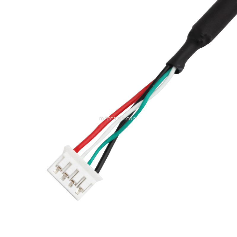 28AWG USB 2,0 σε JST sph-4 λουρί 9 καλωδίων συνήθειας συνδετήρας επίδειξης καρφιτσών lvds