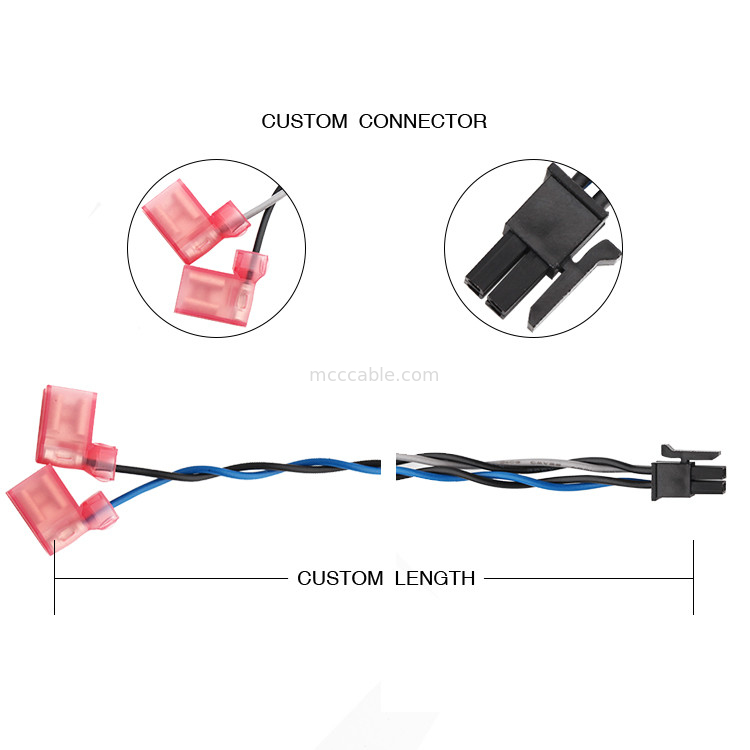 MOLEX 430250408 στη συνέλευση 3,0 4 καρφίτσα 100mm καλωδίου τροφοδοσίας 2-520129-2 TE μήκος