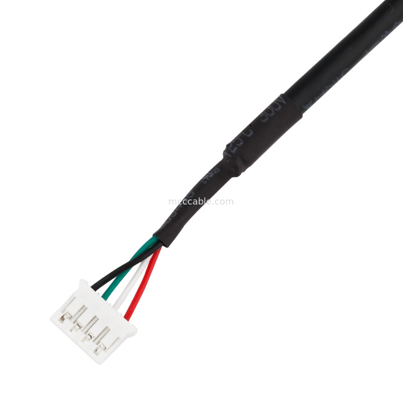 28AWG συνέλευση JST phr-5P καλωδίων λουριών των οδηγήσεων στην πίσσα SH1.0 5P 1.0mm