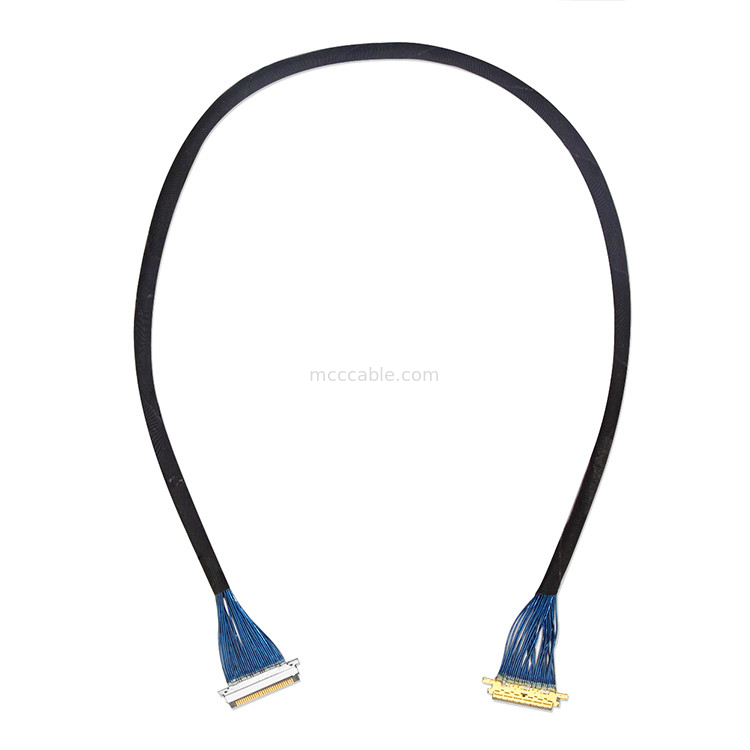 0.4mm 30p LVDS Micro Coaxial Cable CBL 20472-030T-10R συνδετήρας οθόνης lvds