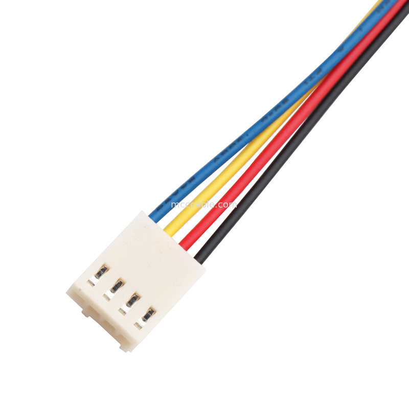JST JH 2.5mm 4 καρφίτσα Molex 4 καλώδιο συνδετήρων καρφιτσών 4 συνελεύσεων καλωδίων ανεμιστήρων Υ καλωδίων lvds