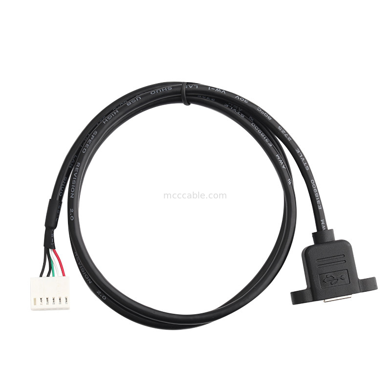η επιτροπή καλωδίων Durachill Usb Β λουριών καλωδίων πισσών A2542ha-6p 2.54mm τοποθετεί τη συνέλευση