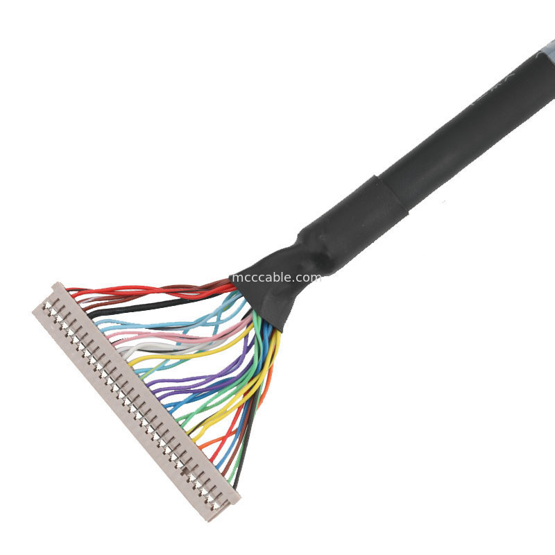 ΩΡΕΣ 1.25mm df14-δεκαετία του '30-1.25C σε JAE 0.5mm ΠΛΗΡΟΦΟΡΙΚΉ συνέλευση καλωδίων Fi-RE51HL LVDS
