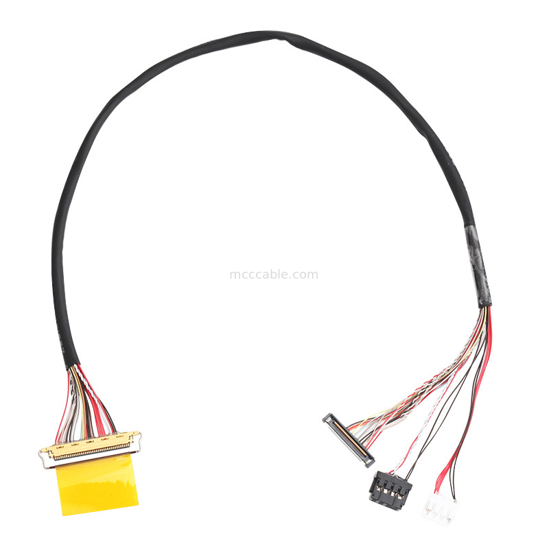 Jst phr-4  20453-240t-03 στη συνέλευση καλωδίων λουριών 20380-R30t-06 lvds